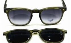 LEO Clip-on Eyeglasses
