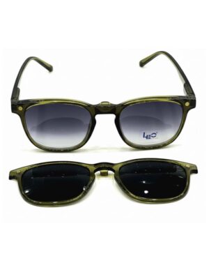 LEO Clip-on Eyeglasses