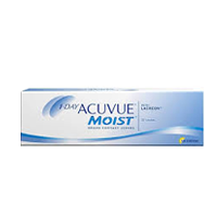 J&J ACUVUE® 1-DAY MOIST 30 Pack | Daily Disposable Contact Lenses